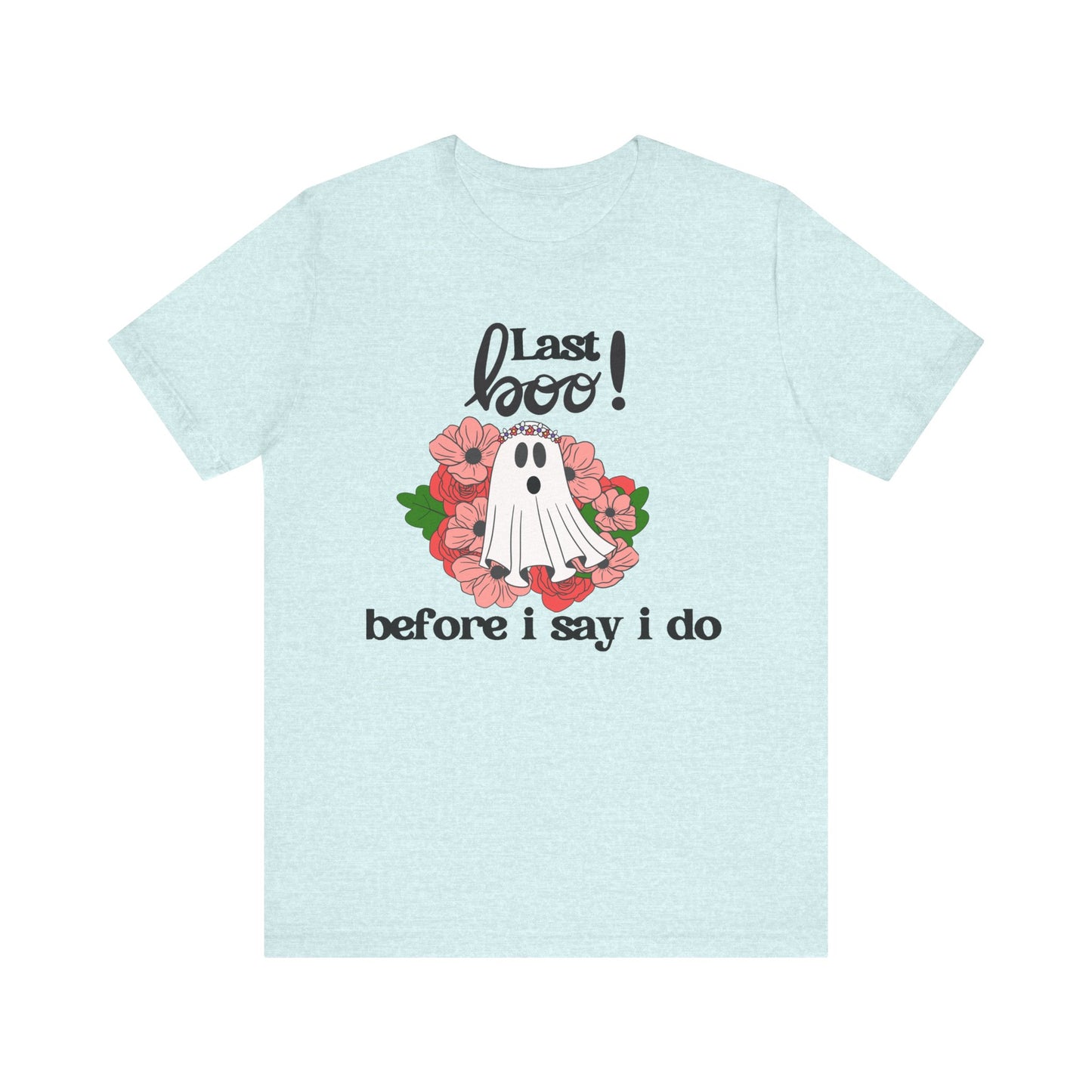 Halloween Shirt, Cute Ghost in Wildflowers T-Shirt, Flower Ghost Tee, Wildflower Ghost Shirt, Halloween Flower Shirts, Fall