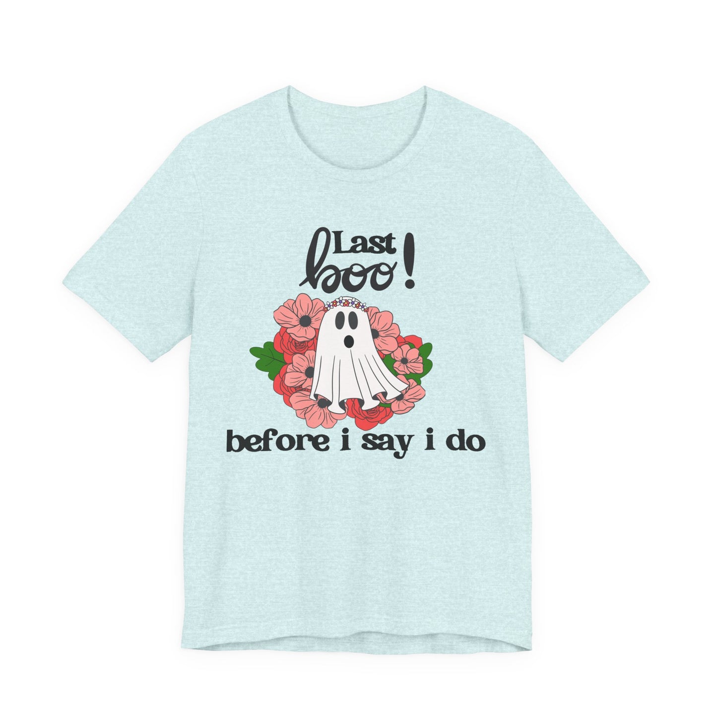 Halloween Shirt, Cute Ghost in Wildflowers T-Shirt, Flower Ghost Tee, Wildflower Ghost Shirt, Halloween Flower Shirts, Fall