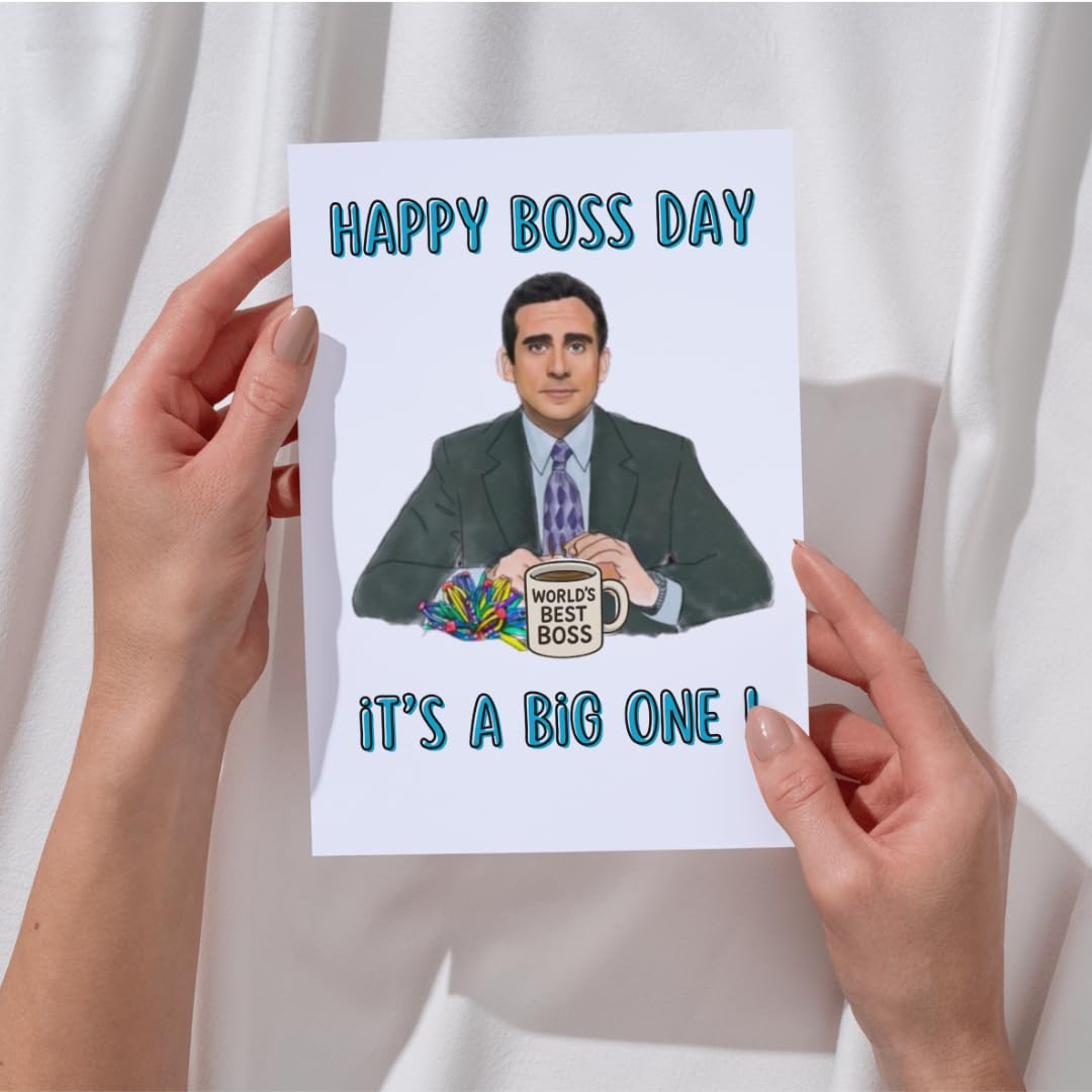Office Boss Day Card, Bosses Day Card, Boss Gifts for Women Men, Happy Boss's Day Card Gifts for Boss from Employees, Boss's Day Card for Supervisor, National Boss Day Card, boss day card Office